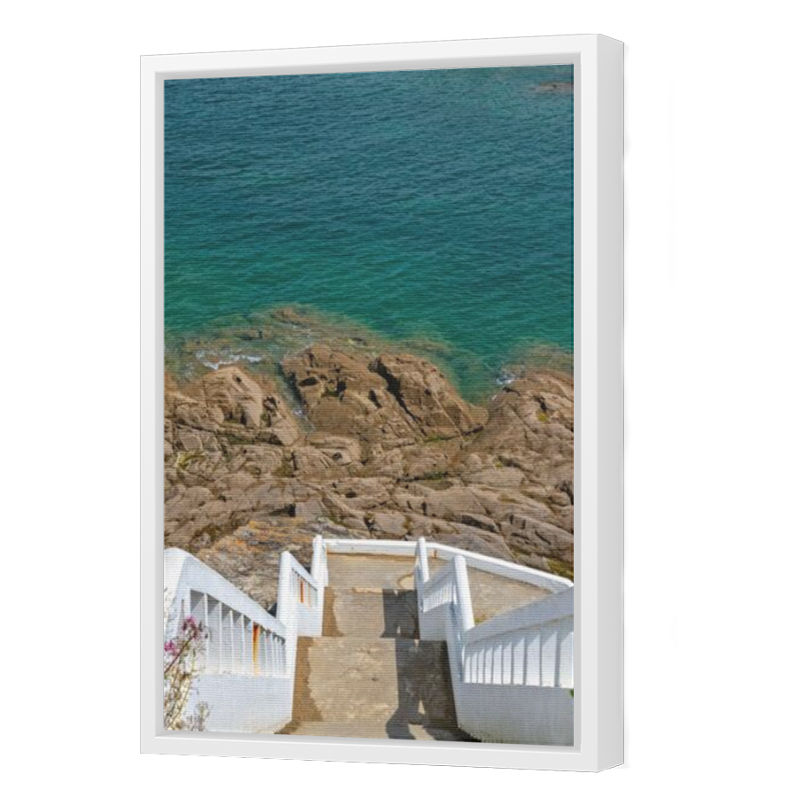 Thumbnail for Canvas - White Floating Frame