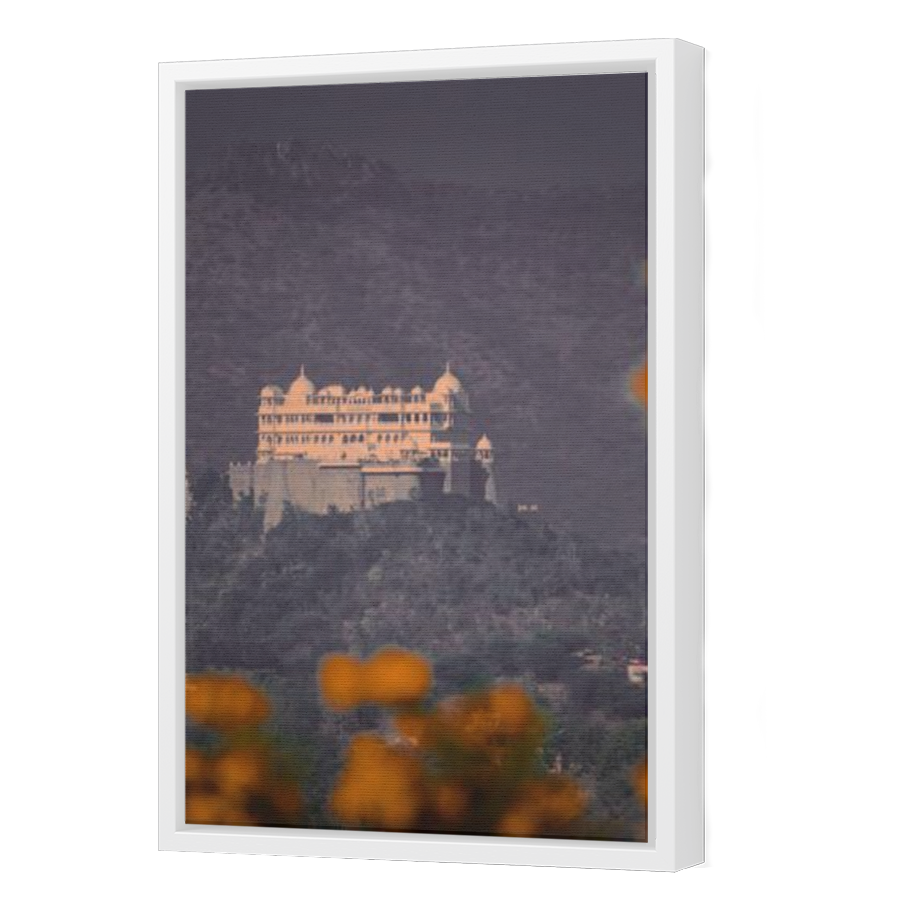 Thumbnail for Canvas - White Floating Frame