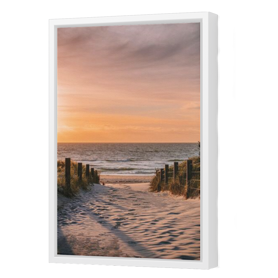 Thumbnail for Canvas - White Floating Frame