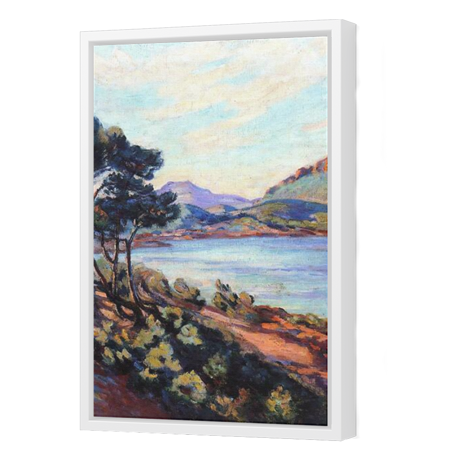 Thumbnail for Canvas - White Floating Frame