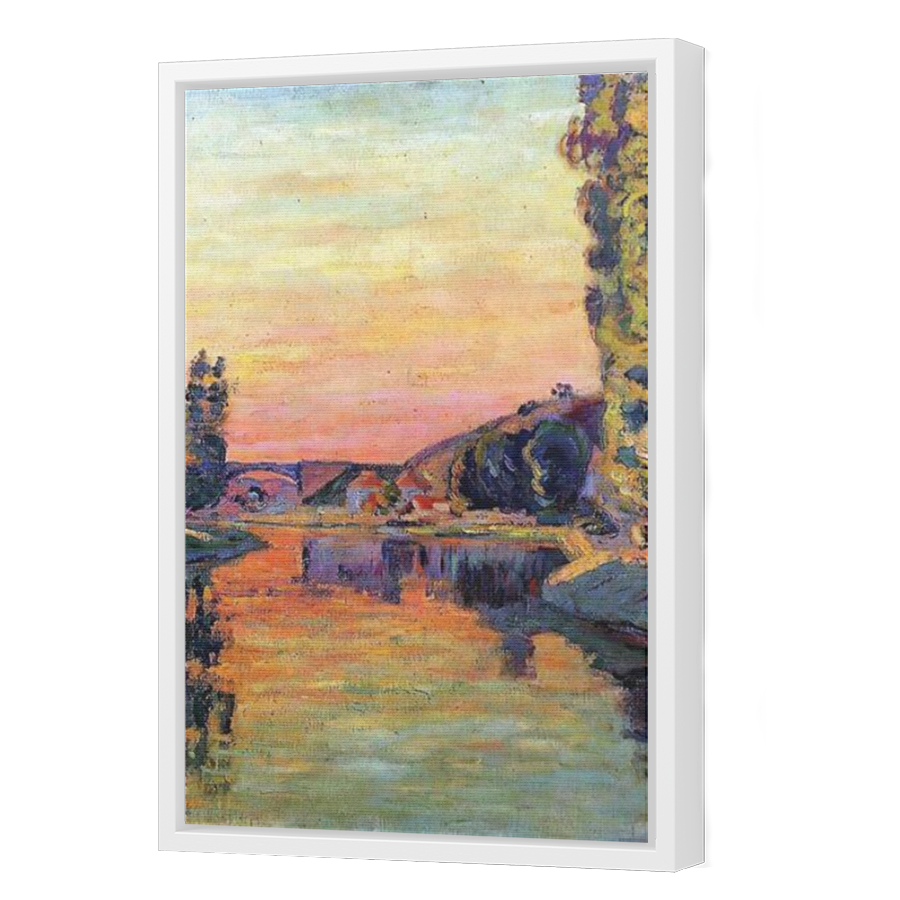 Thumbnail for Canvas - White Floating Frame