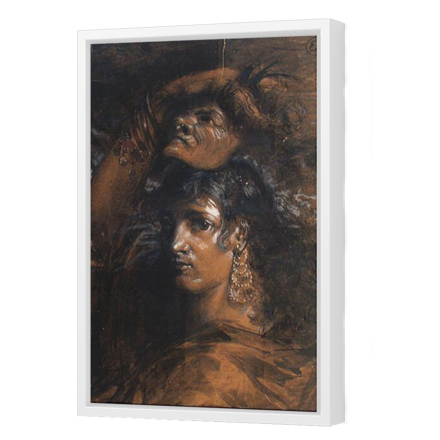 Thumbnail for Canvas - White Floating Frame