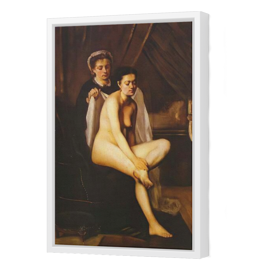 Thumbnail for Canvas - White Floating Frame
