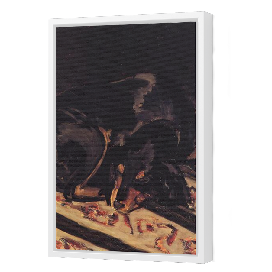 Thumbnail for Canvas - White Floating Frame