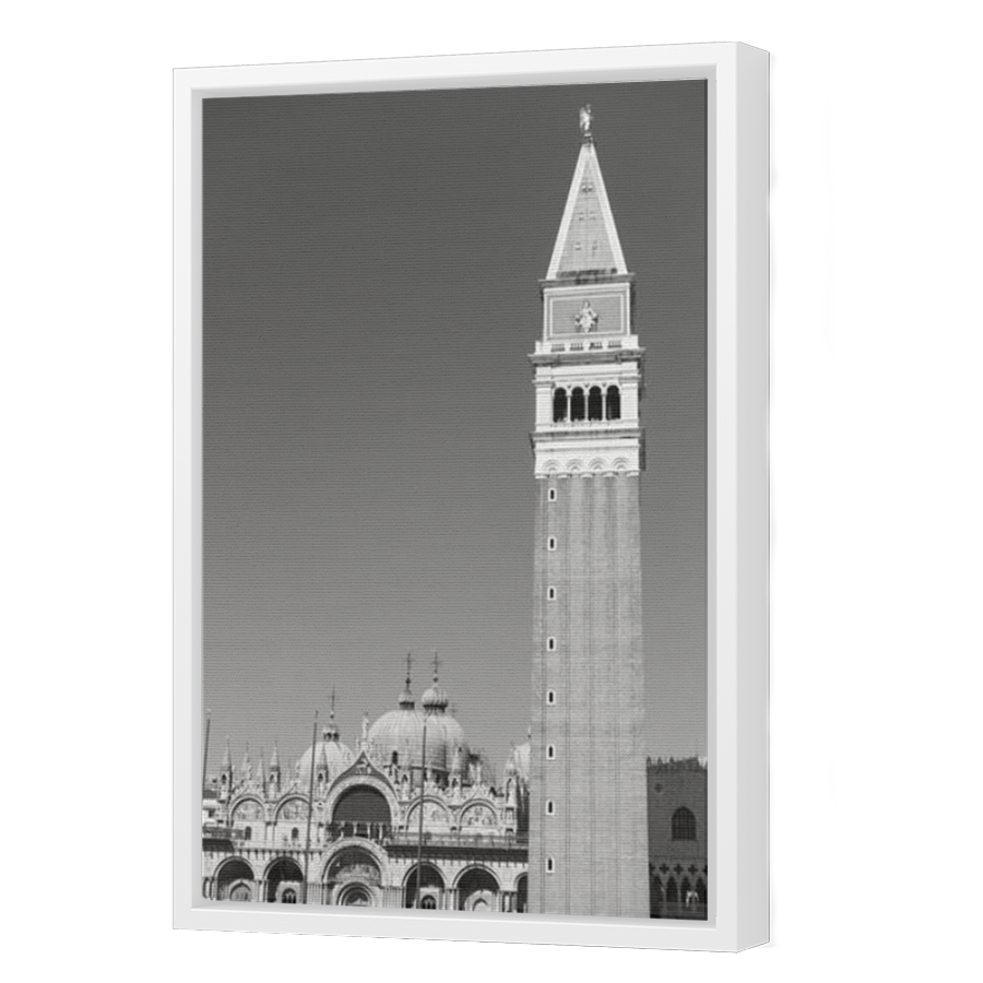 Thumbnail for Canvas - White Floating Frame