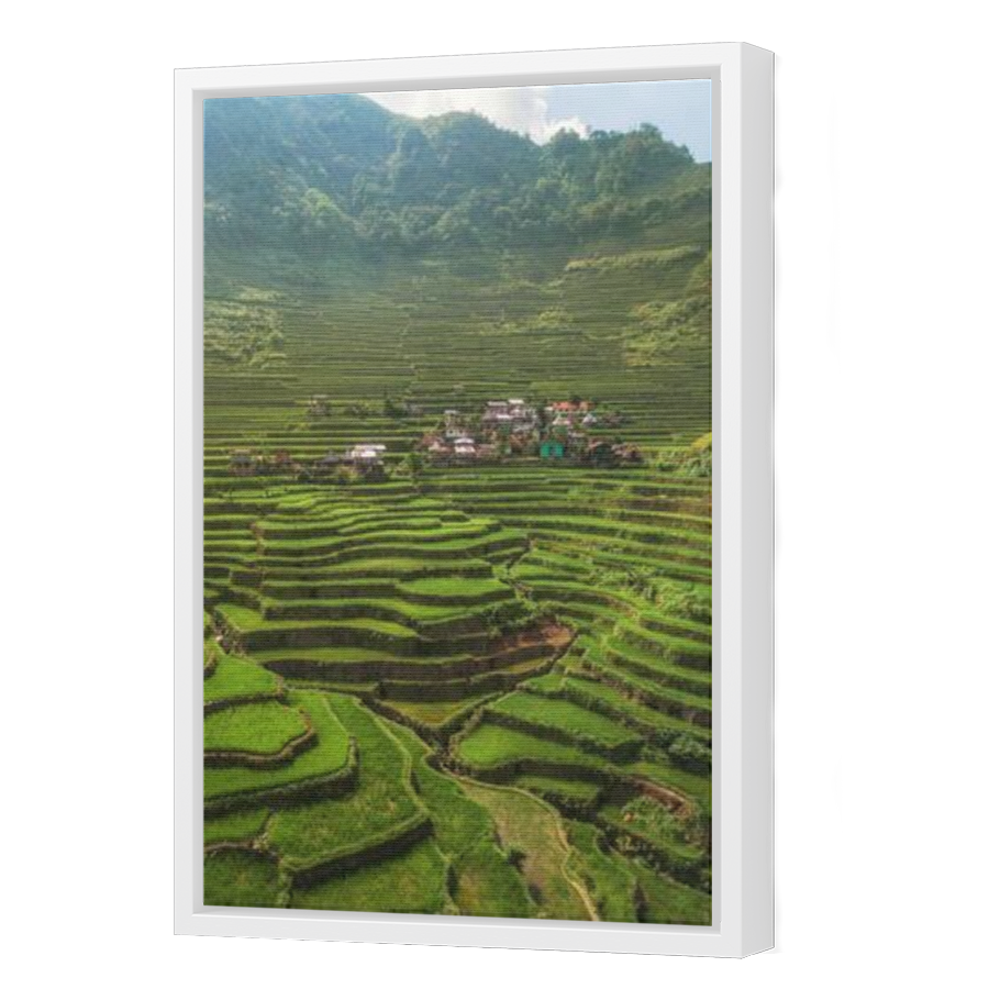 Thumbnail for Canvas - White Floating Frame