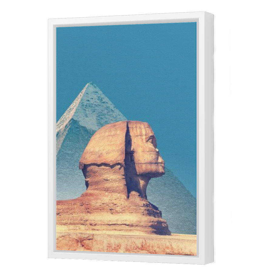 Thumbnail for Canvas - White Floating Frame