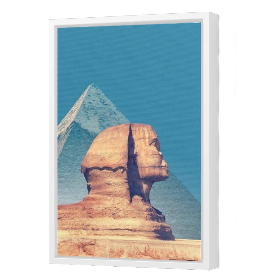 Thumbnail for Canvas - White Floating Frame