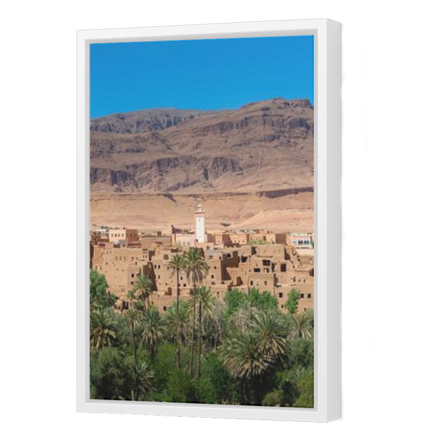 Thumbnail for Canvas - White Floating Frame