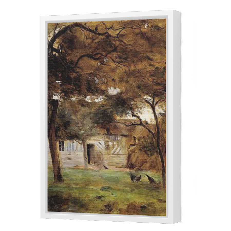 Thumbnail for Canvas - White Floating Frame