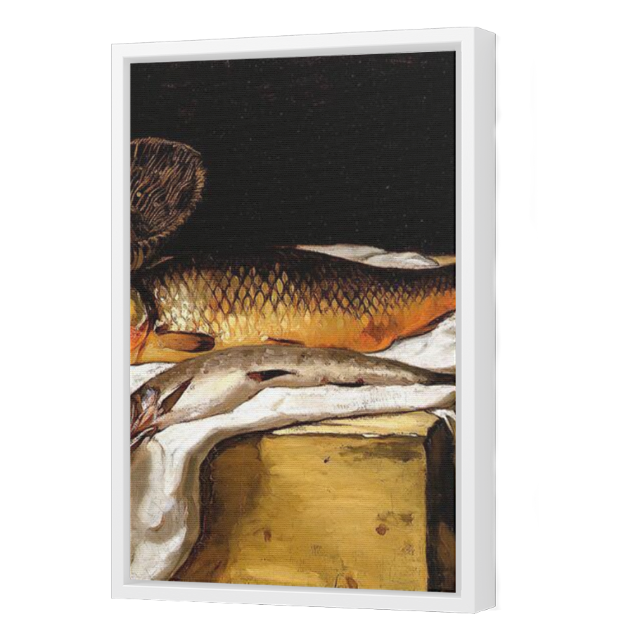 Thumbnail for Canvas - White Floating Frame