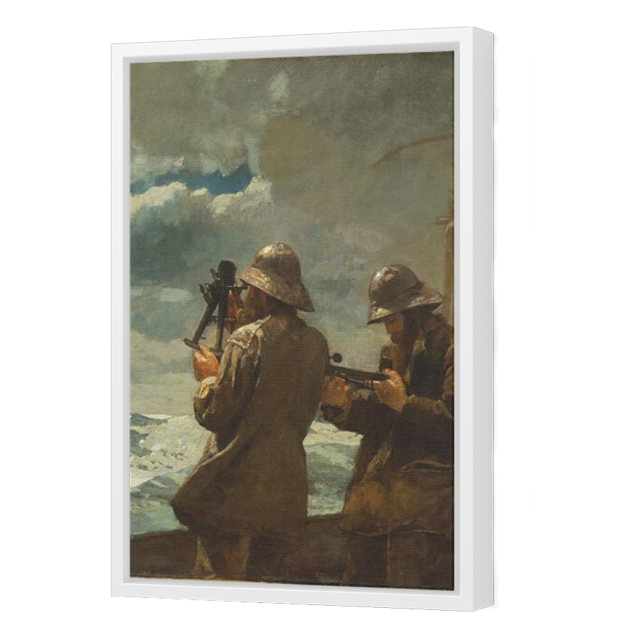 Thumbnail for Canvas - White Floating Frame