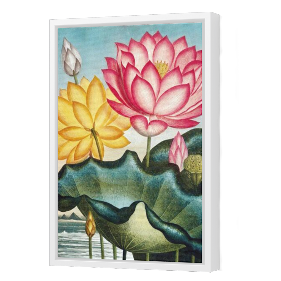 Thumbnail for Canvas - White Floating Frame