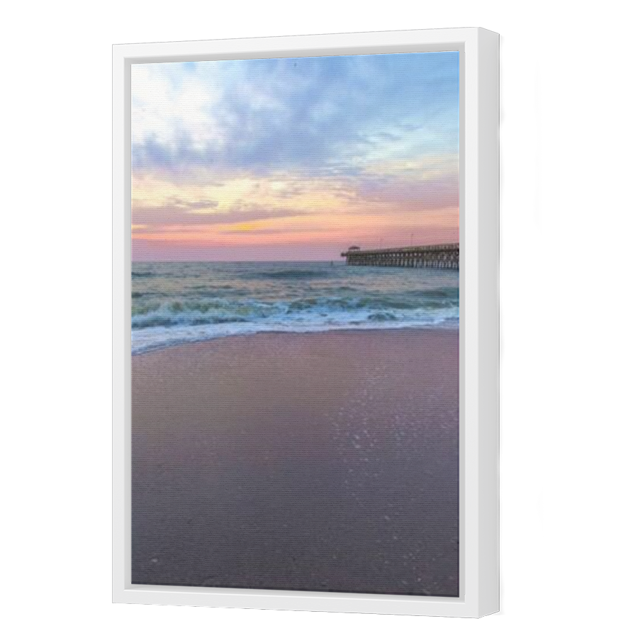Thumbnail for Canvas - White Floating Frame