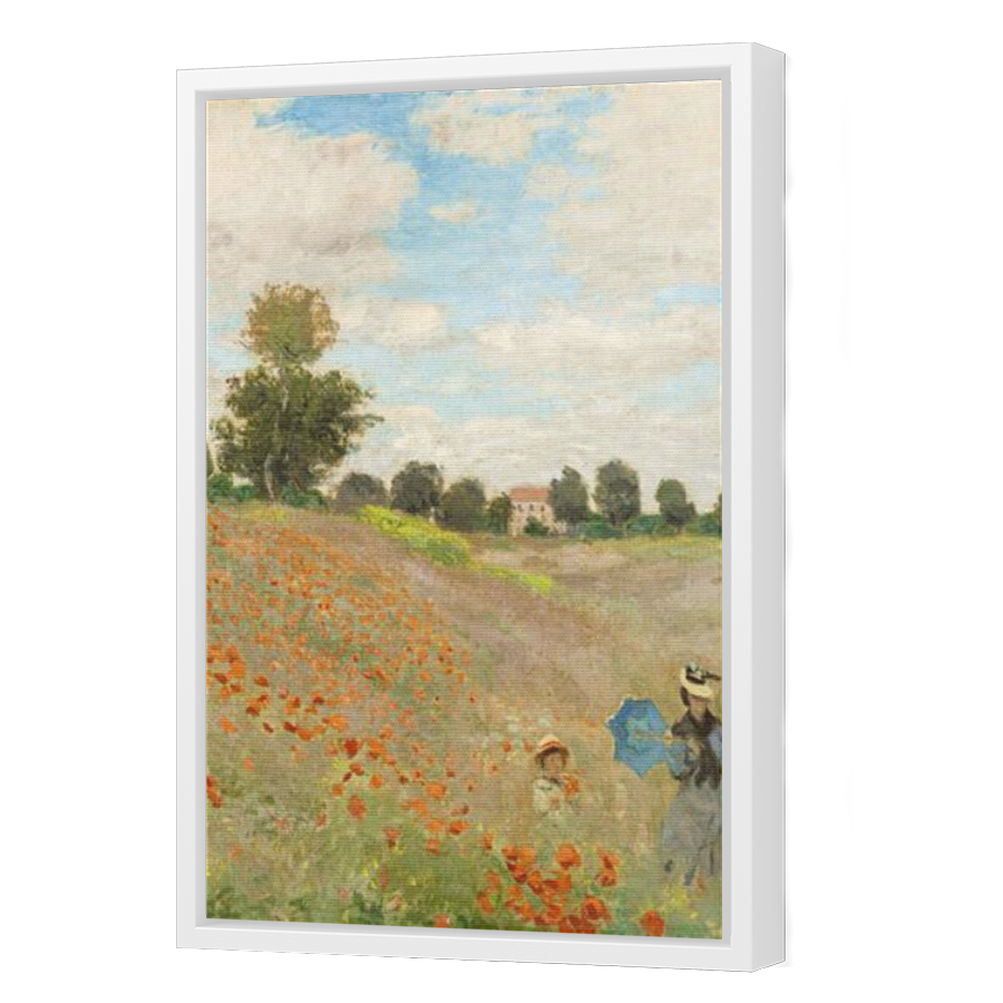 Thumbnail for Canvas - White Floating Frame