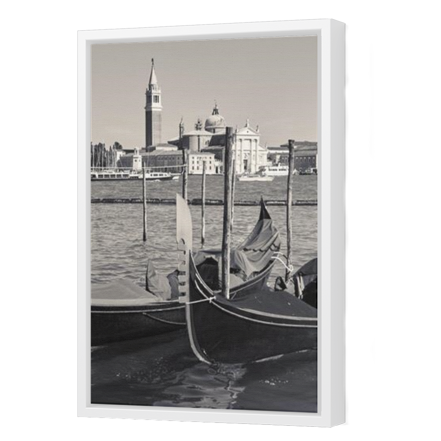 Thumbnail for Canvas - White Floating Frame