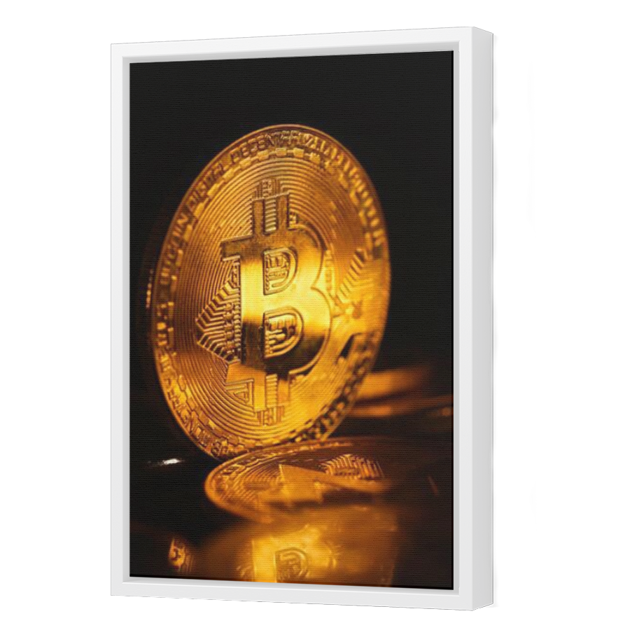 Thumbnail for Canvas - White Floating Frame