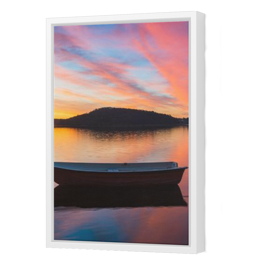 Thumbnail for Canvas - White Floating Frame