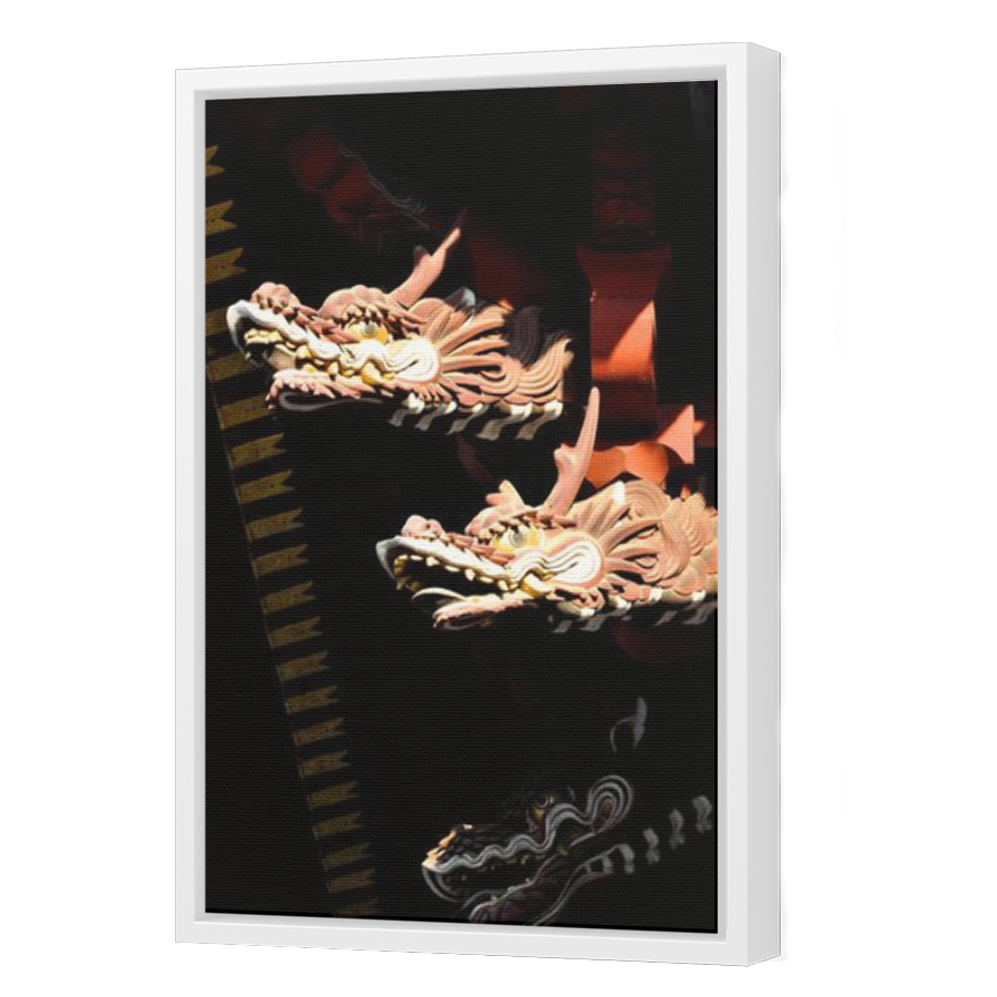 Thumbnail for Canvas - White Floating Frame