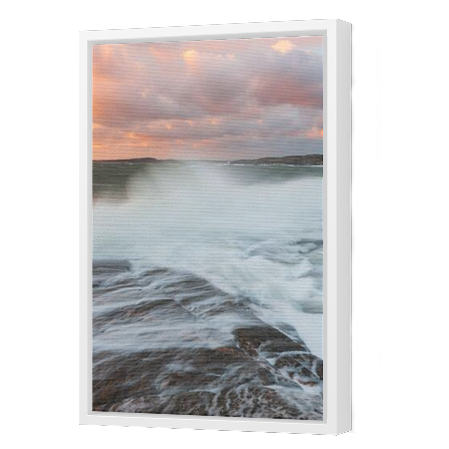 Thumbnail for Canvas - White Floating Frame