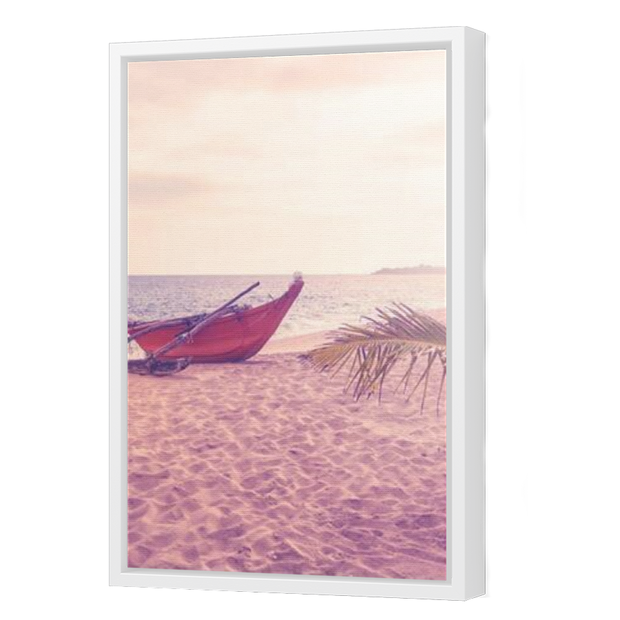 Thumbnail for Canvas - White Floating Frame