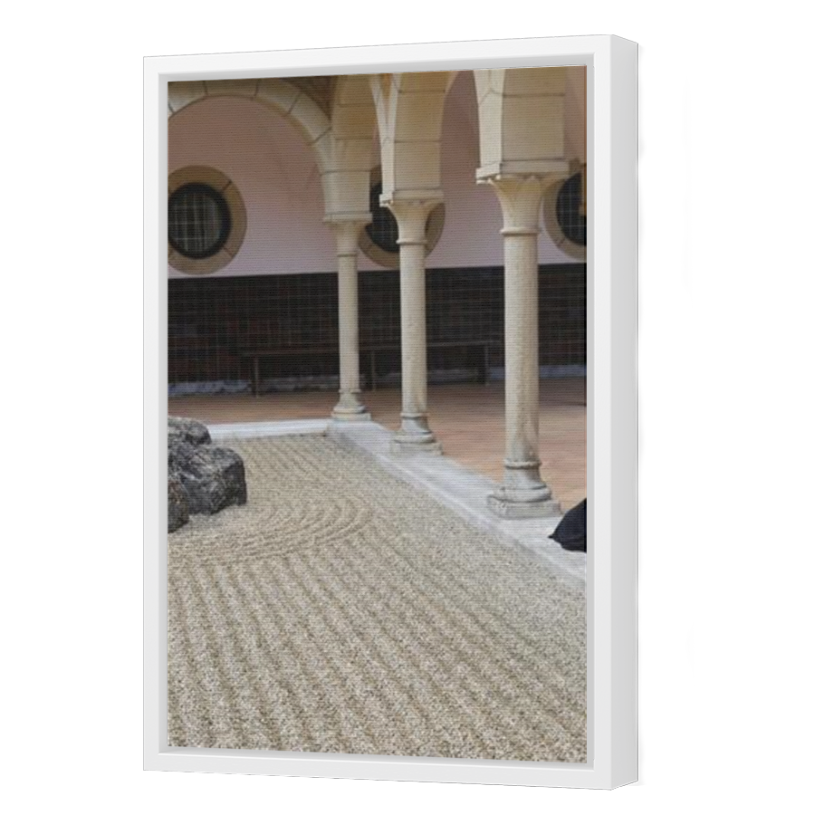 Thumbnail for Canvas - White Floating Frame