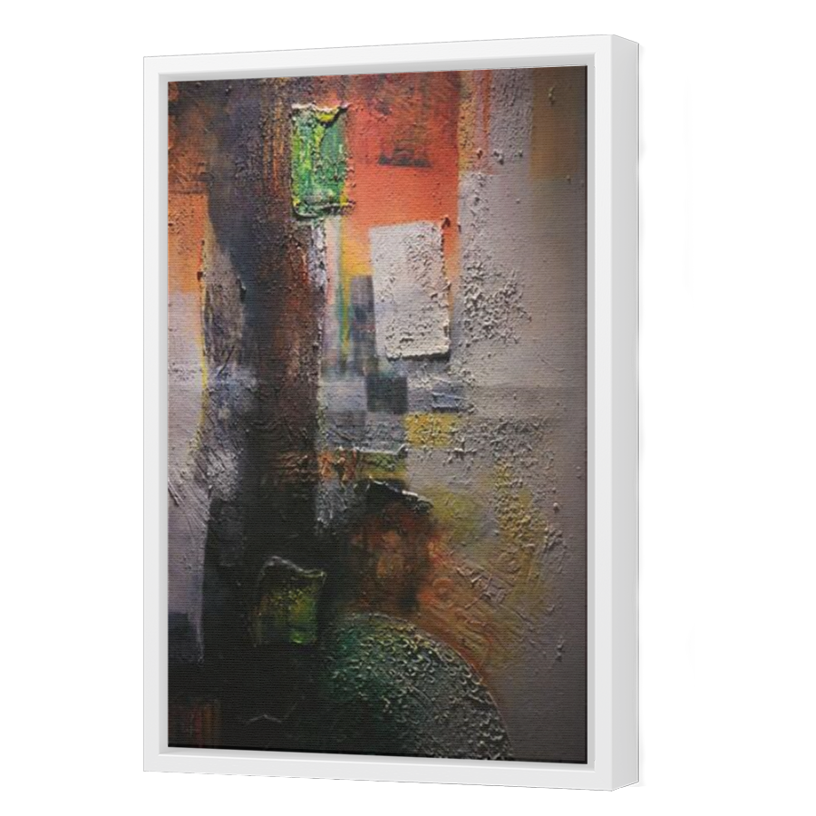 Thumbnail for Canvas - White Floating Frame
