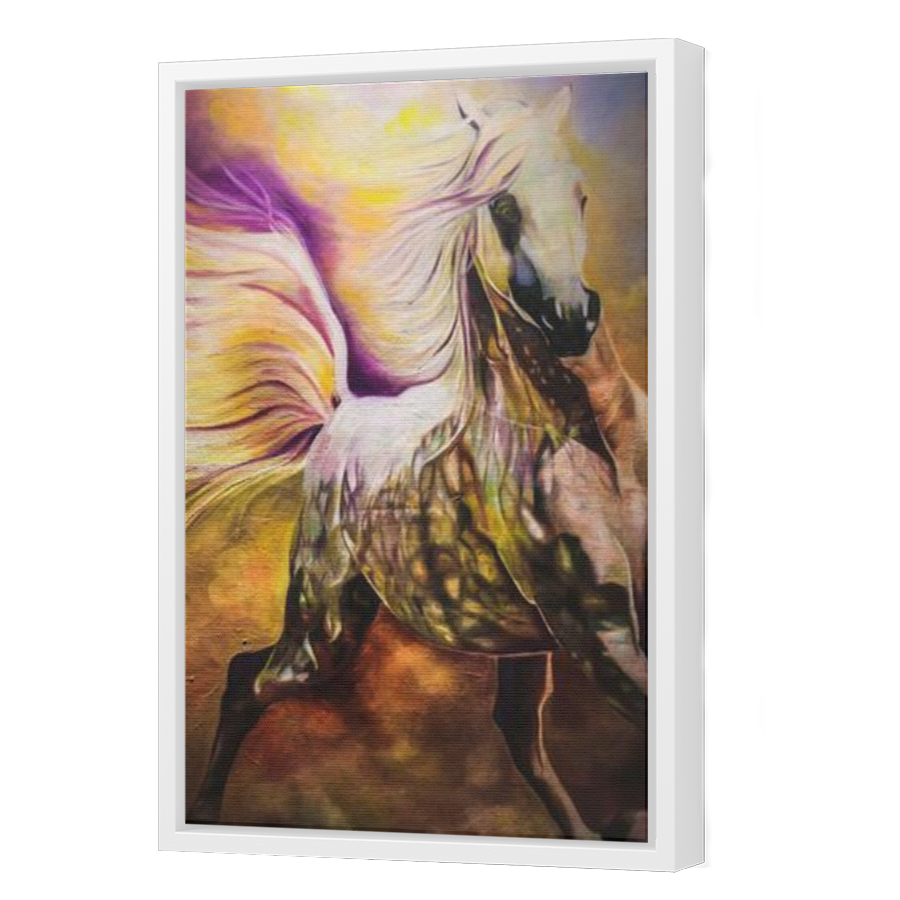 Thumbnail for Canvas - White Floating Frame