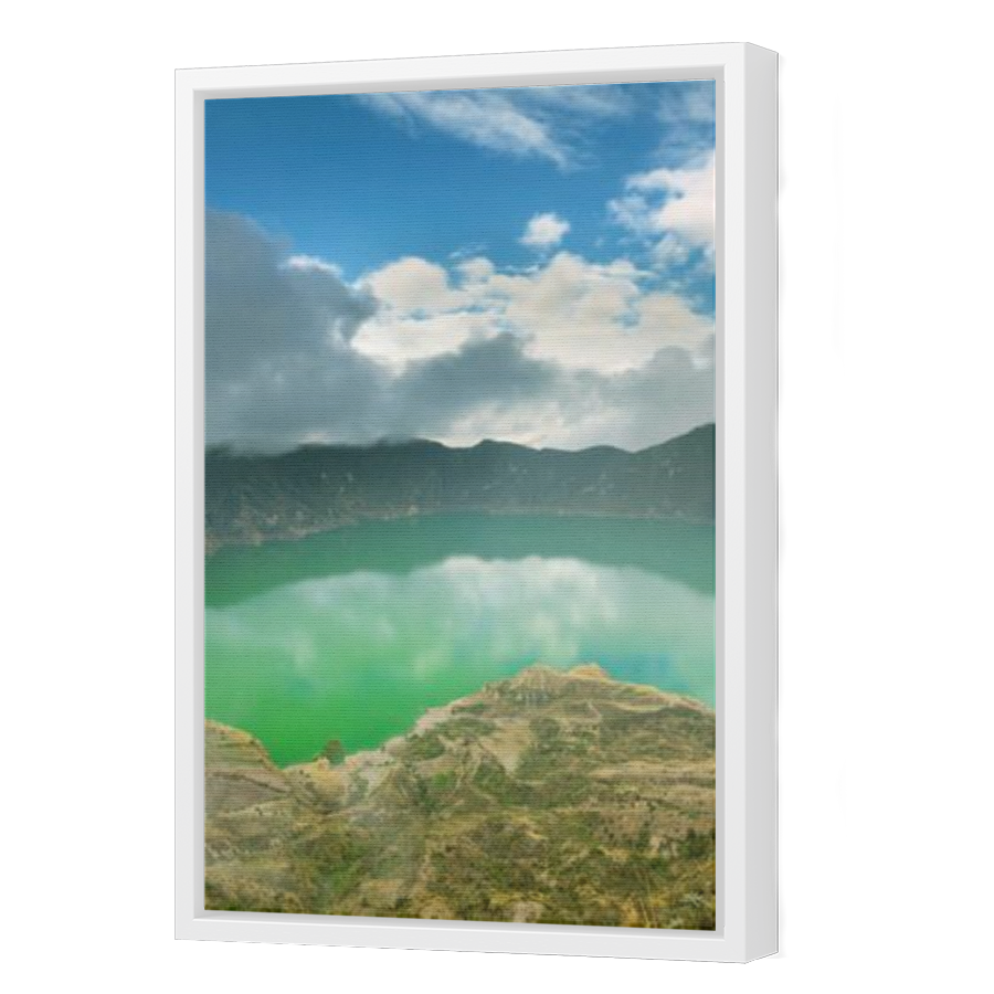 Thumbnail for Canvas - White Floating Frame