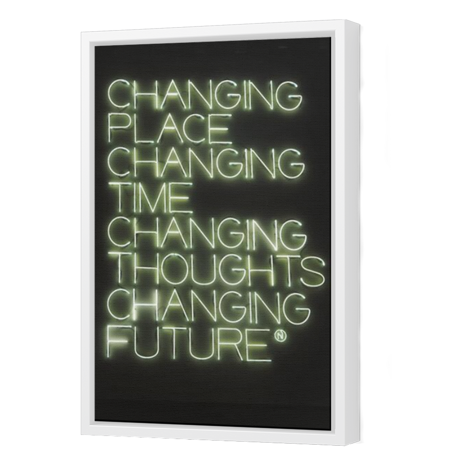 Thumbnail for Canvas - White Floating Frame