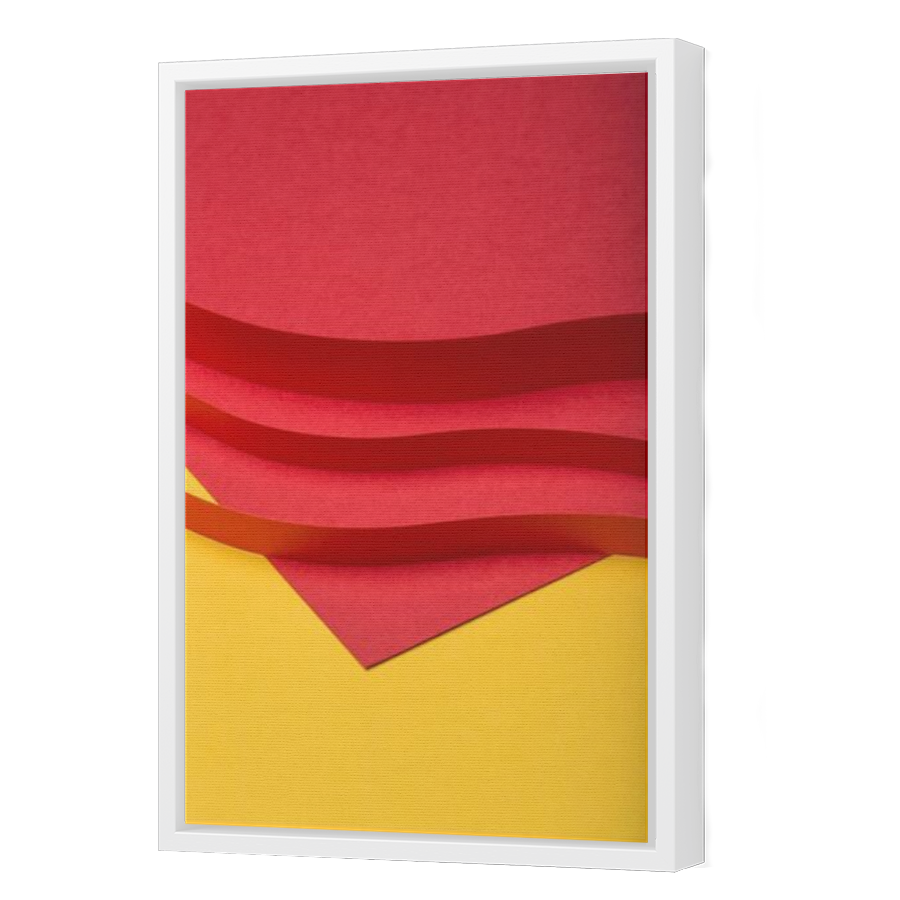 Thumbnail for Canvas - White Floating Frame
