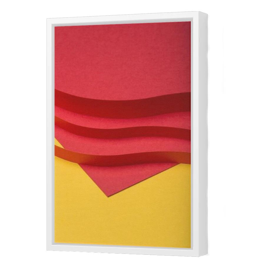 Thumbnail for Canvas - White Floating Frame
