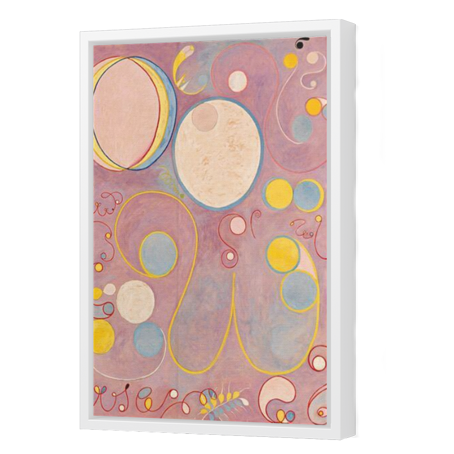 Thumbnail for Canvas - White Floating Frame