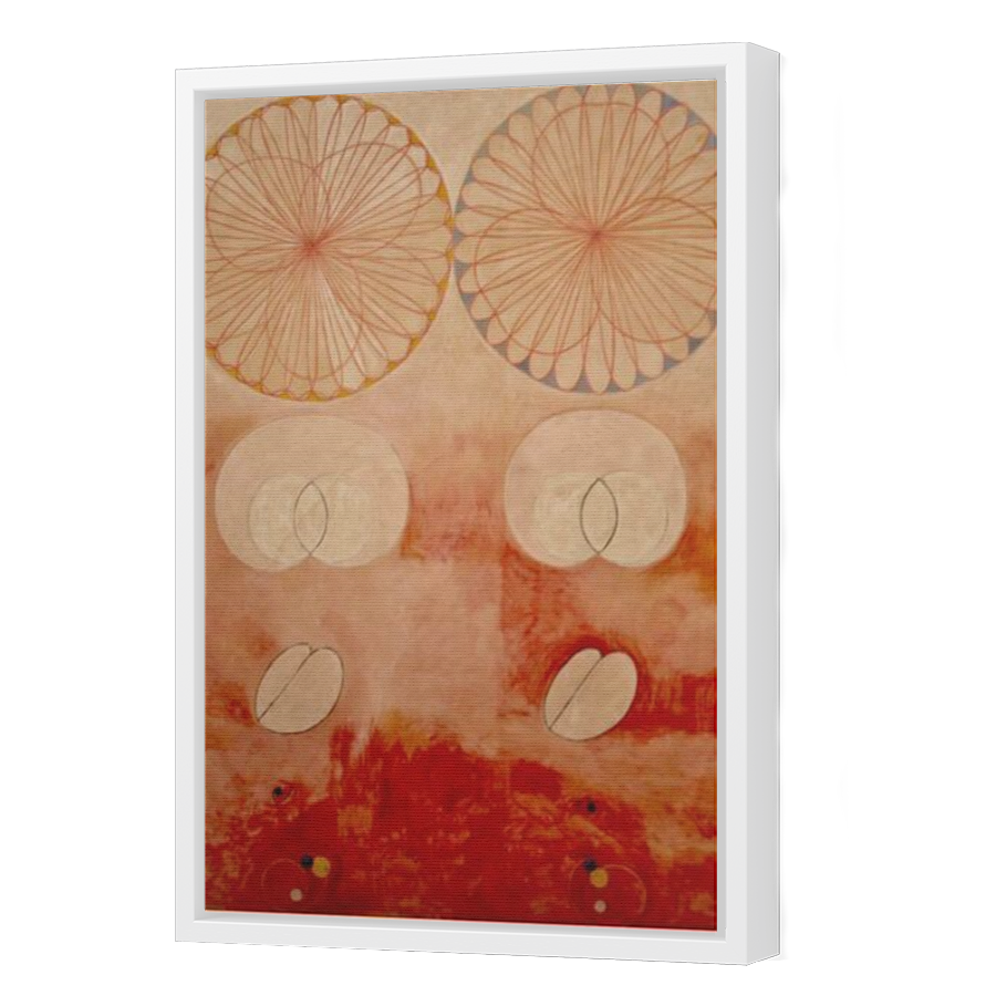 Thumbnail for Canvas - White Floating Frame