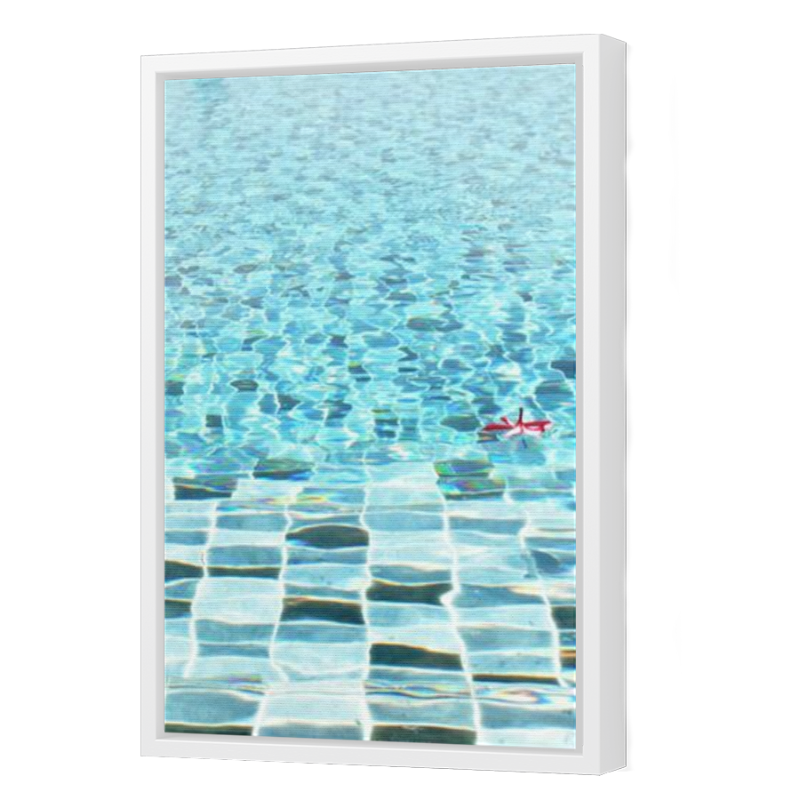 Thumbnail for Canvas - White Floating Frame