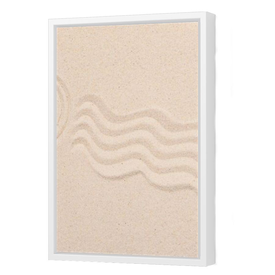 Thumbnail for Canvas - White Floating Frame