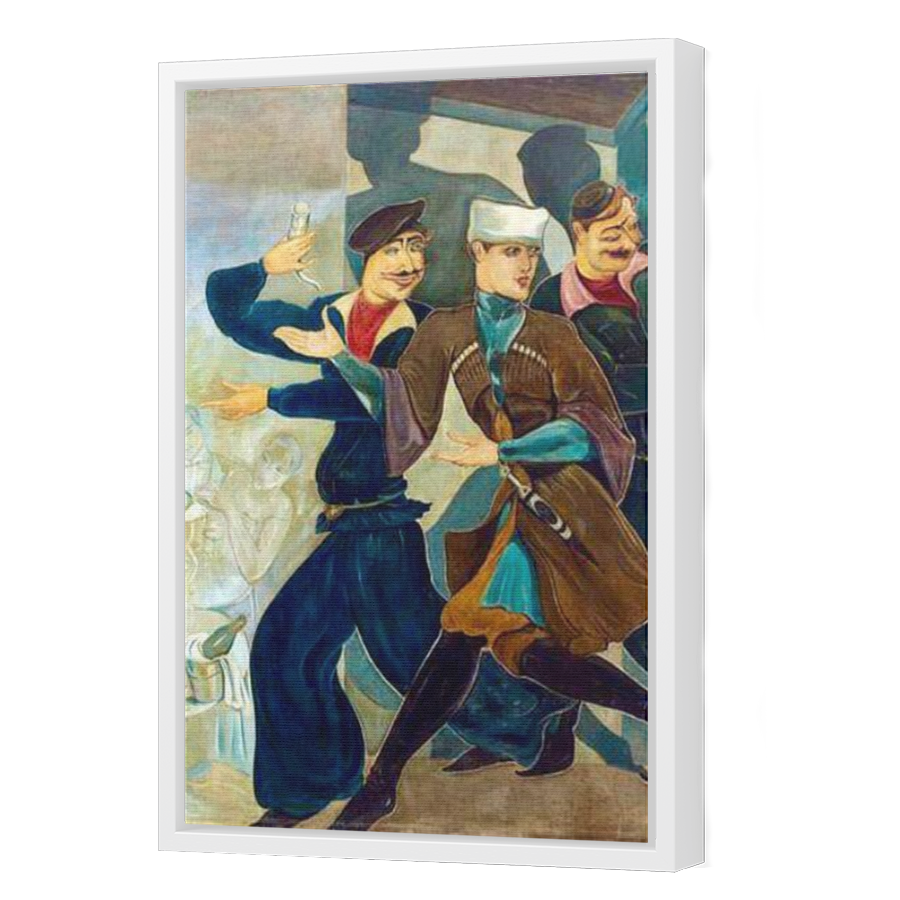 Thumbnail for Canvas - White Floating Frame