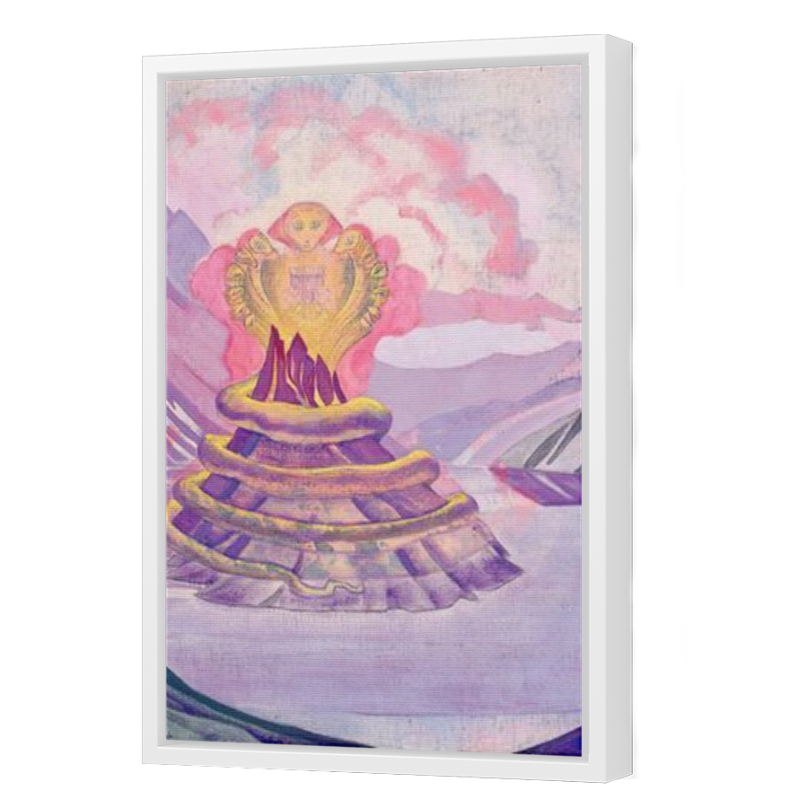 Thumbnail for Canvas - White Floating Frame