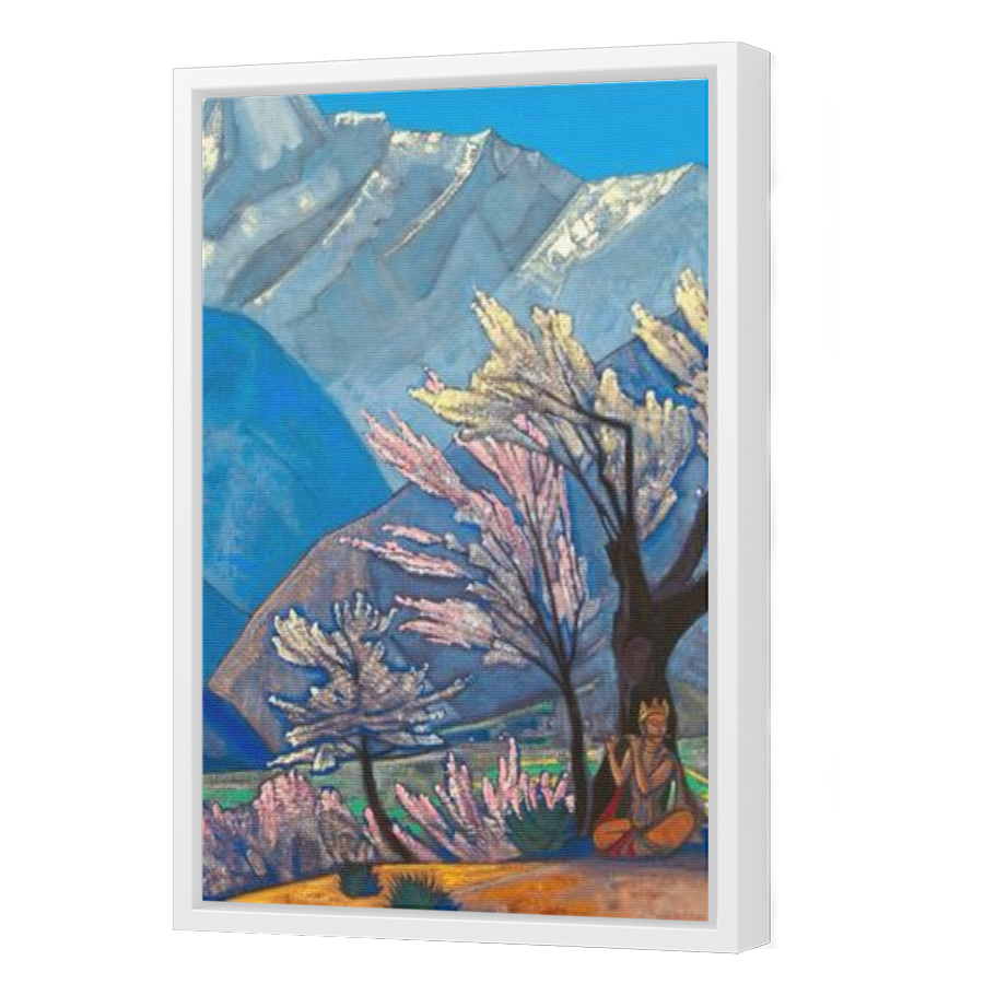 Thumbnail for Canvas - White Floating Frame
