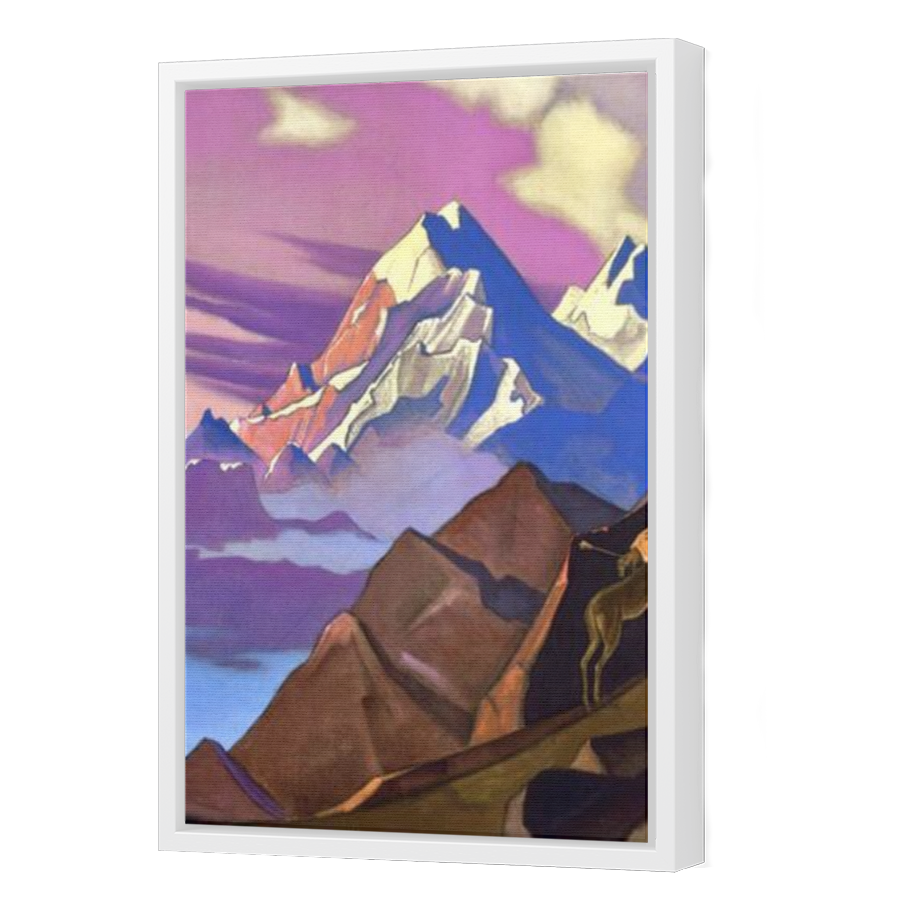 Thumbnail for Canvas - White Floating Frame