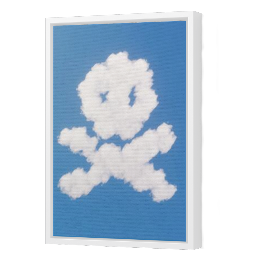 Thumbnail for Canvas - White Floating Frame