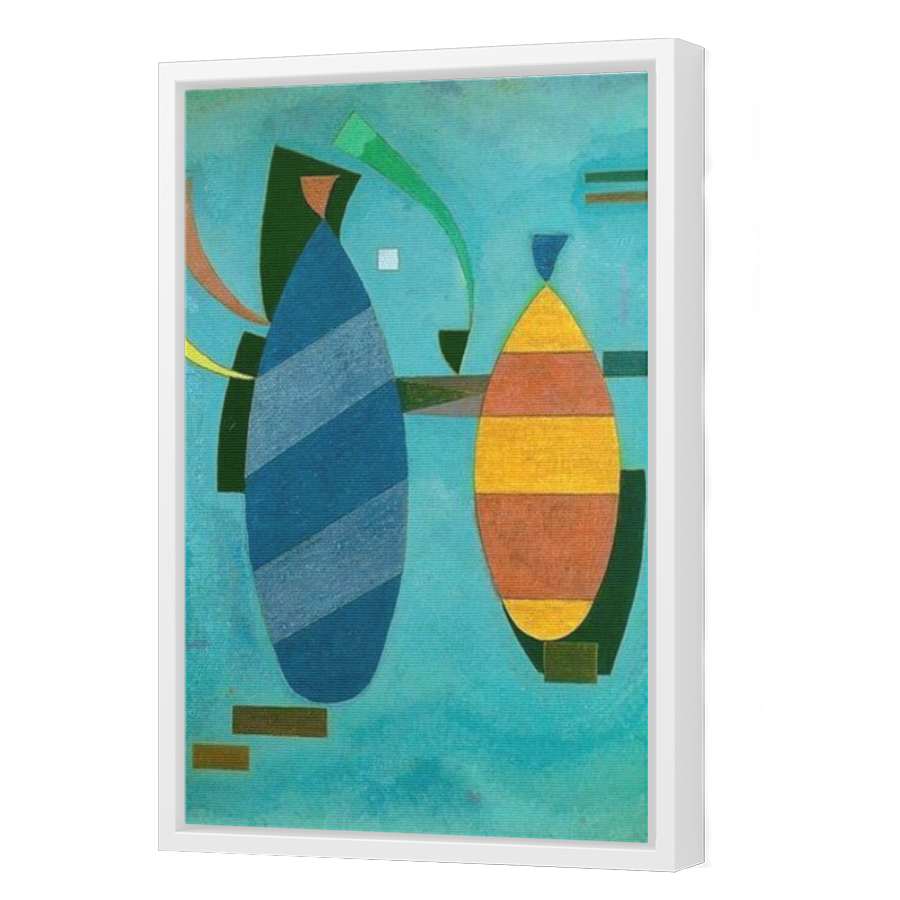 Thumbnail for Canvas - White Floating Frame