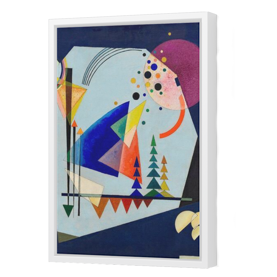 Thumbnail for Canvas - White Floating Frame