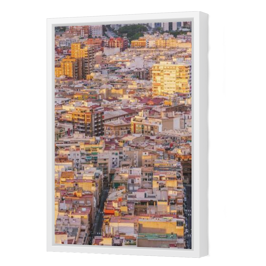 Thumbnail for Canvas - White Floating Frame