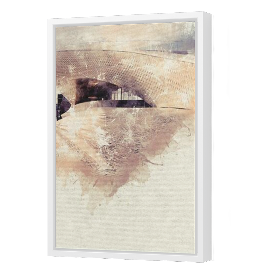 Thumbnail for Canvas - White Floating Frame