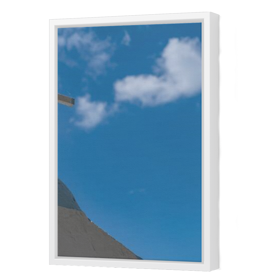 Thumbnail for Canvas - White Floating Frame