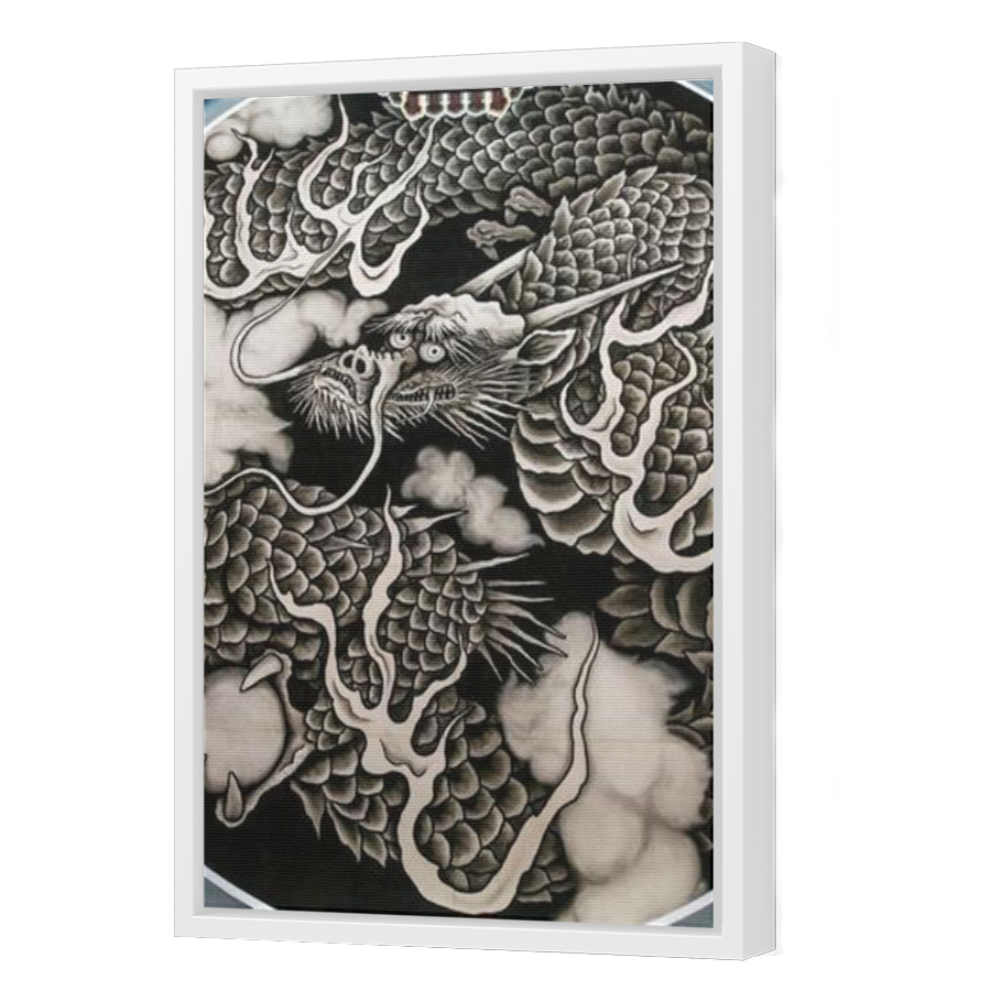 Thumbnail for Canvas - White Floating Frame