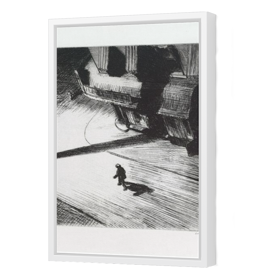 Thumbnail for Canvas - White Floating Frame