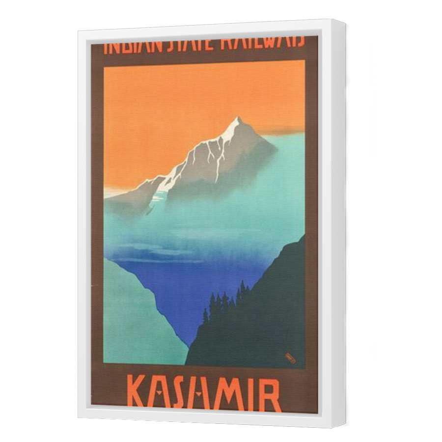 Thumbnail for Canvas - White Floating Frame