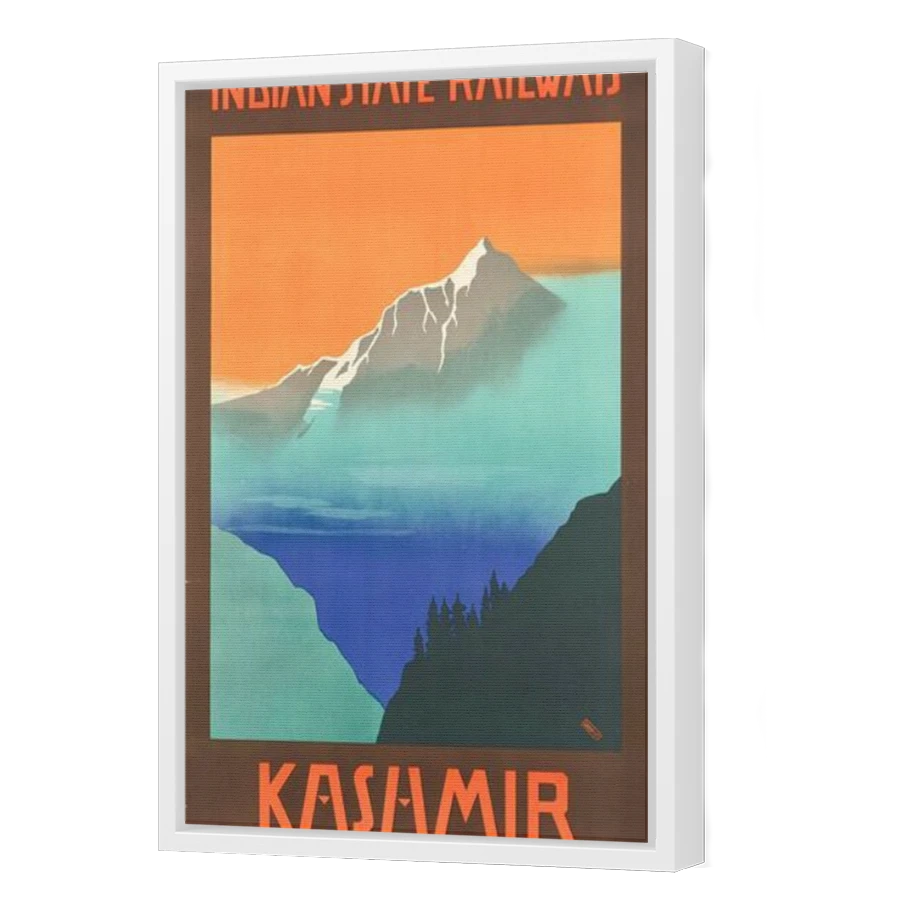 Thumbnail for Canvas - White Floating Frame